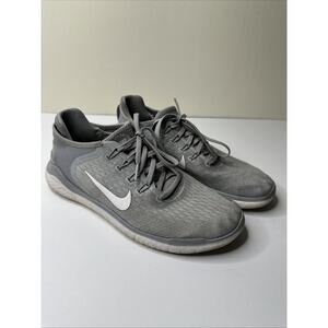 Nike Free‎ RN 2018 Wolf Grey Size 9.5 Athletic Comfy Running Exercise